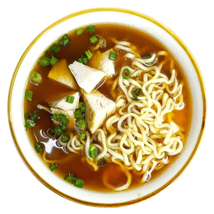 Мисо рамен с курицей